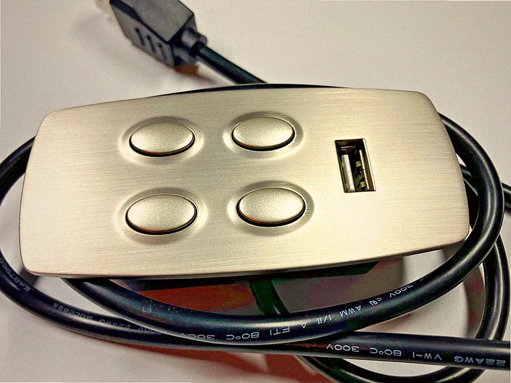BRAND NEW! RIGHT SIDE La-Z-Boy Recliner Buttons w/ USB Port 10.000268.2000 RSS