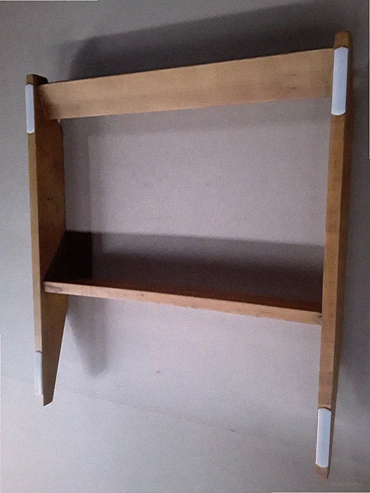 Brown Wooden Base with Sliders Installed on Bottom for La-Z-Boy Rocker/Recliner