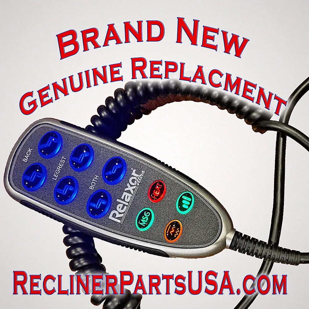 GENUINE InSeat 11890U-00 or 11890U-07 La-Z-Boy 10.000098 Remote w/ HEAT MASSAGE
