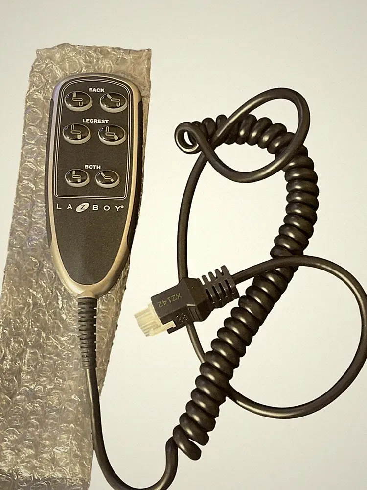 La-Z-Boy 1850U-07 OEM InSeat Recliner 6-button Remote 10.000035 Hand Wand NEW