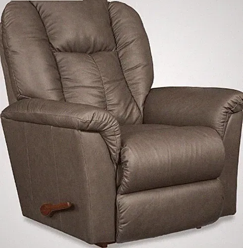 La-Z-Boy Brown Leather Rocker Recliner Chairs Lazy Boy Chair Lazyboy Recliners