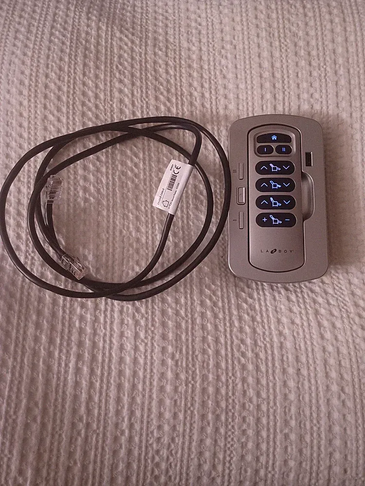La-Z-Boy Wireless Power Electric Recliner Lift Remote 10.000186 10.000185w/cable