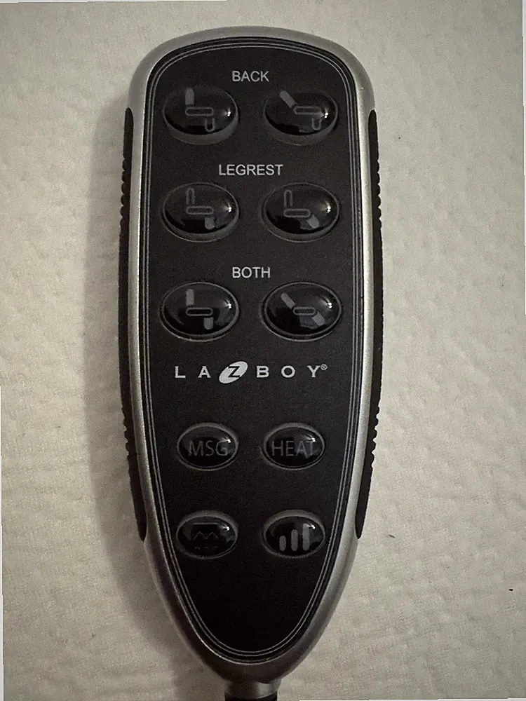 LAZBOY 11890U-07 Replacement Remote for La-Z-Boy 10.000098 w/ Heat & Massage