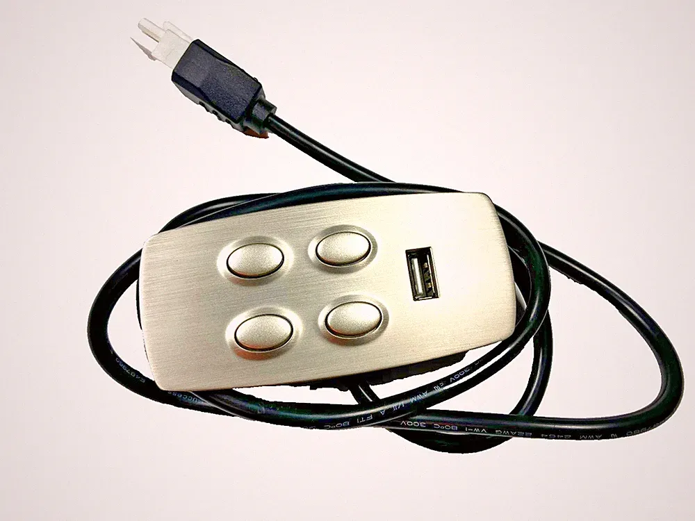 NEW! La-Z-Boy 10.000268.2000 RIGHT SIDE Lazy Boy Recliner Couch Buttons w/ USB