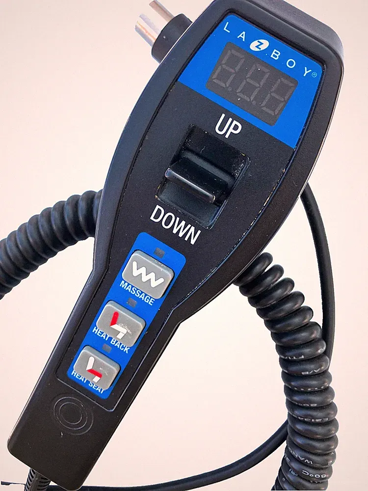 TESTED! La-Z-Boy 75000242-02 Lift Chair Remote Lazy HSC-LAZ-1ML w/ HEAT-MASSAGE